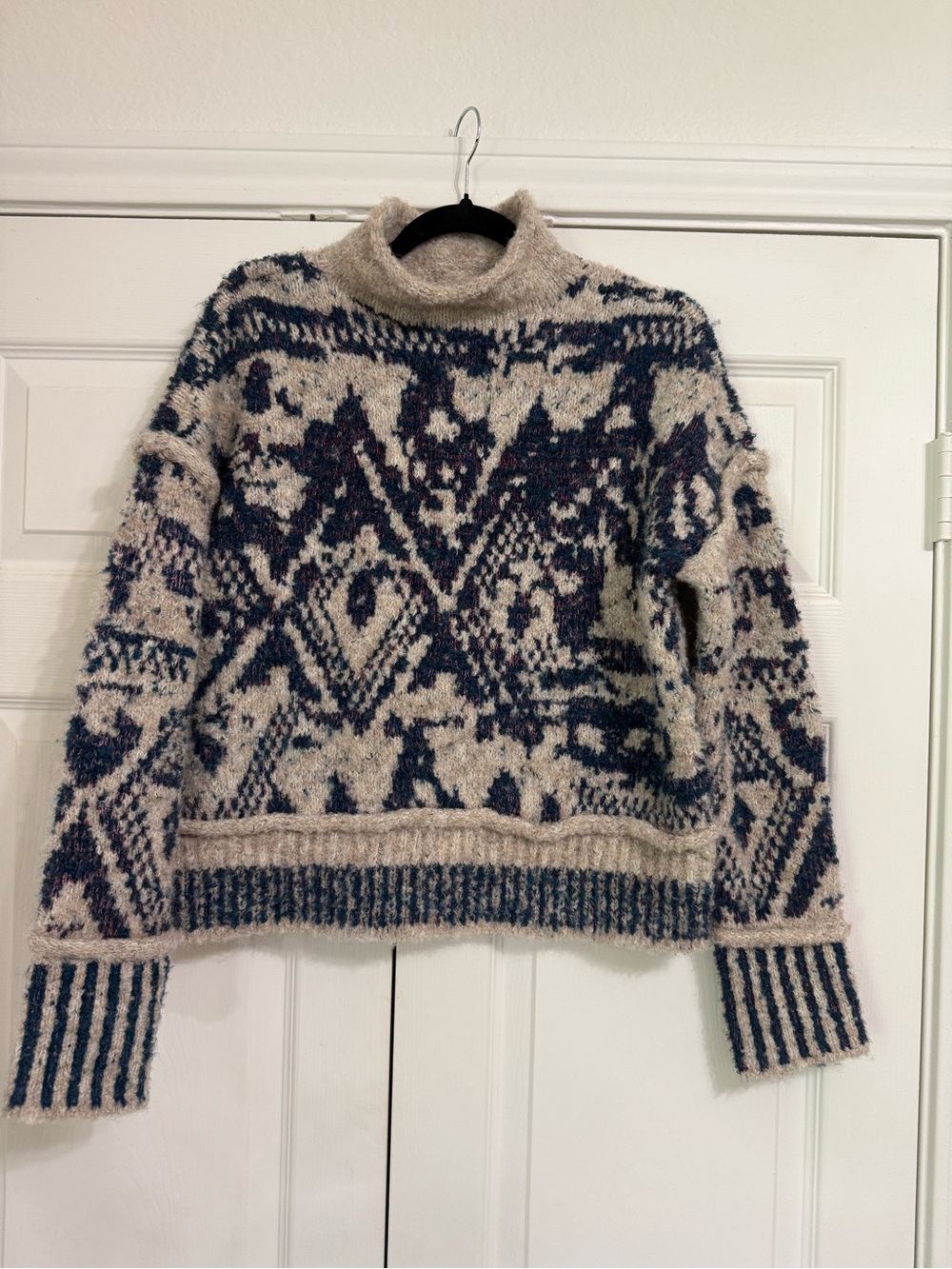 Anthro | Pilcro Relaxed Roll-Neck Sweater